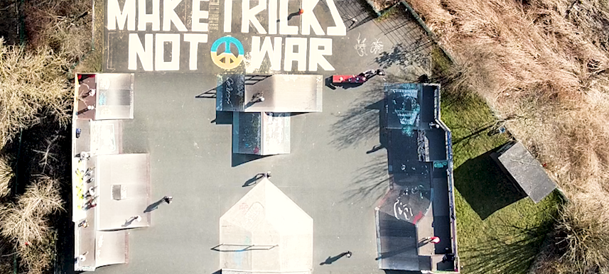 "Make Tricks Not War"