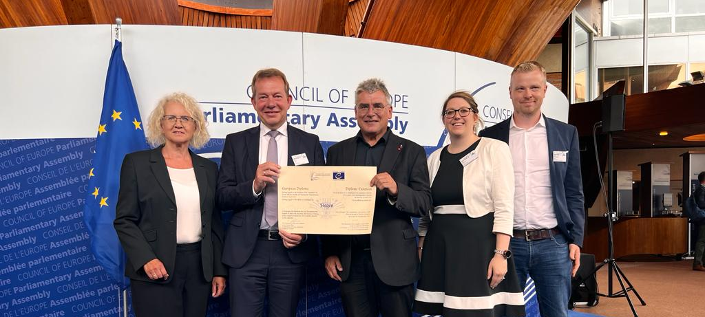 Siegen bekommt Europadiplom