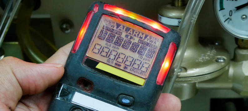 Gasleitung beschädigt