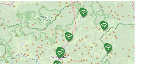 Neue WLAN-Hotspots in Bad Berleburg