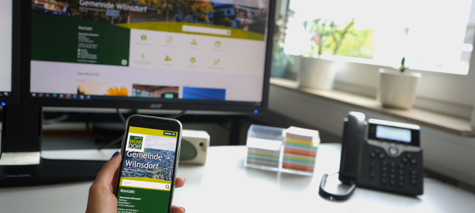 Gemeinde Wilnsdorf zurück im digitalen Zeitalter