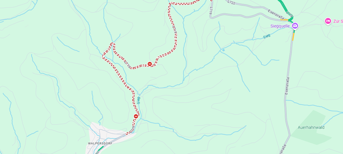 L719 bei Walpersdorf wird wieder freigegeben