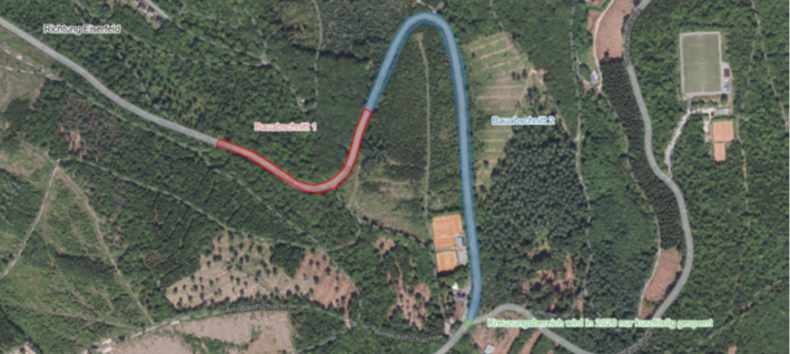 "Schränke" zwischen Eiserfeld und Salchendorf gesperrt
