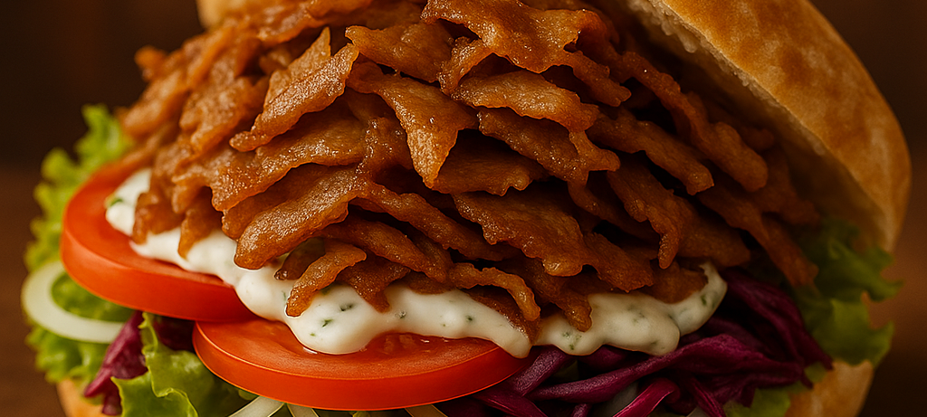 Schlange stehen für Döner