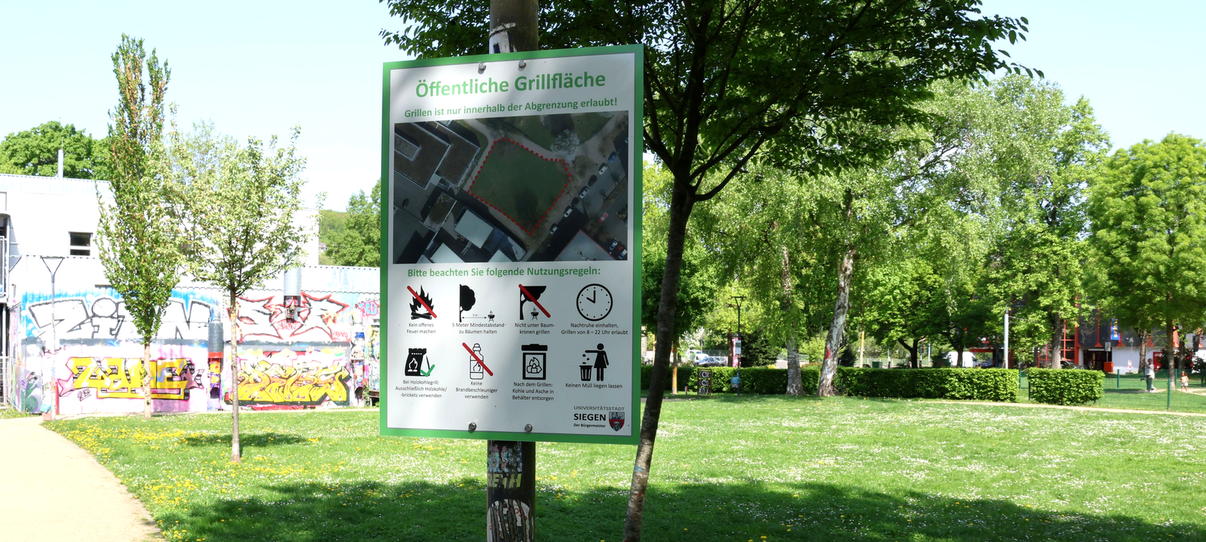 Weiter Grillen auf Siegener Bertramsplatz?