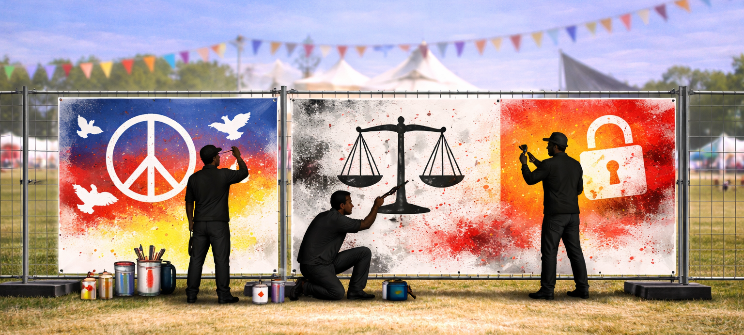 Grundgesetz-Kunst bei KulturPur