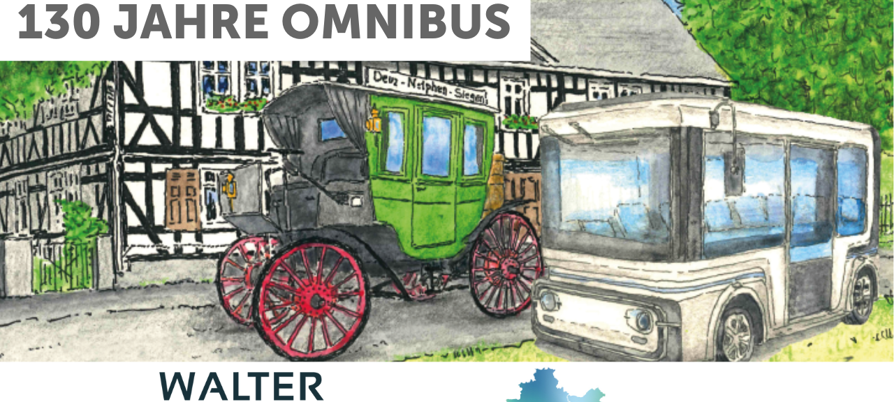 Netphen feiert erste Omnibusfahrt der Welt