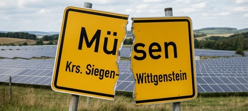 Müsen streitet sich um Nahwärme-Netz