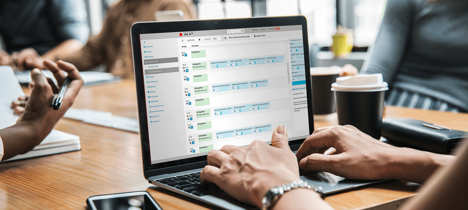 Praktikum beim Radio