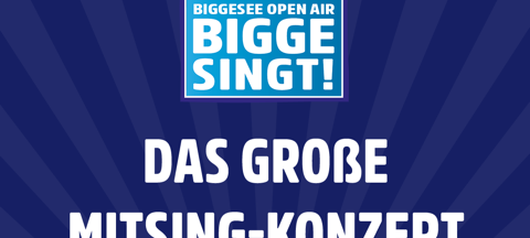 Neuer Termin für "Bigge singt"