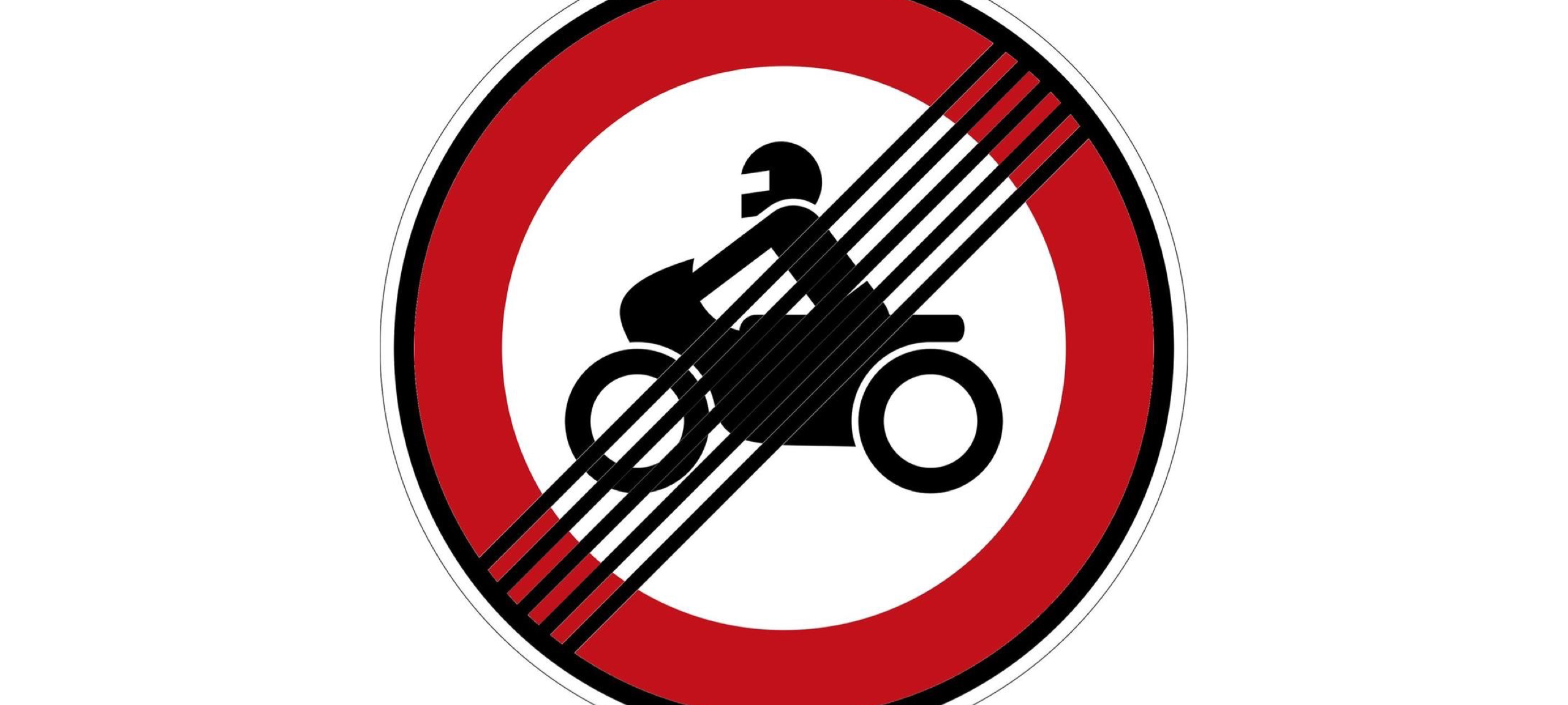 Motorradfahrer sauer